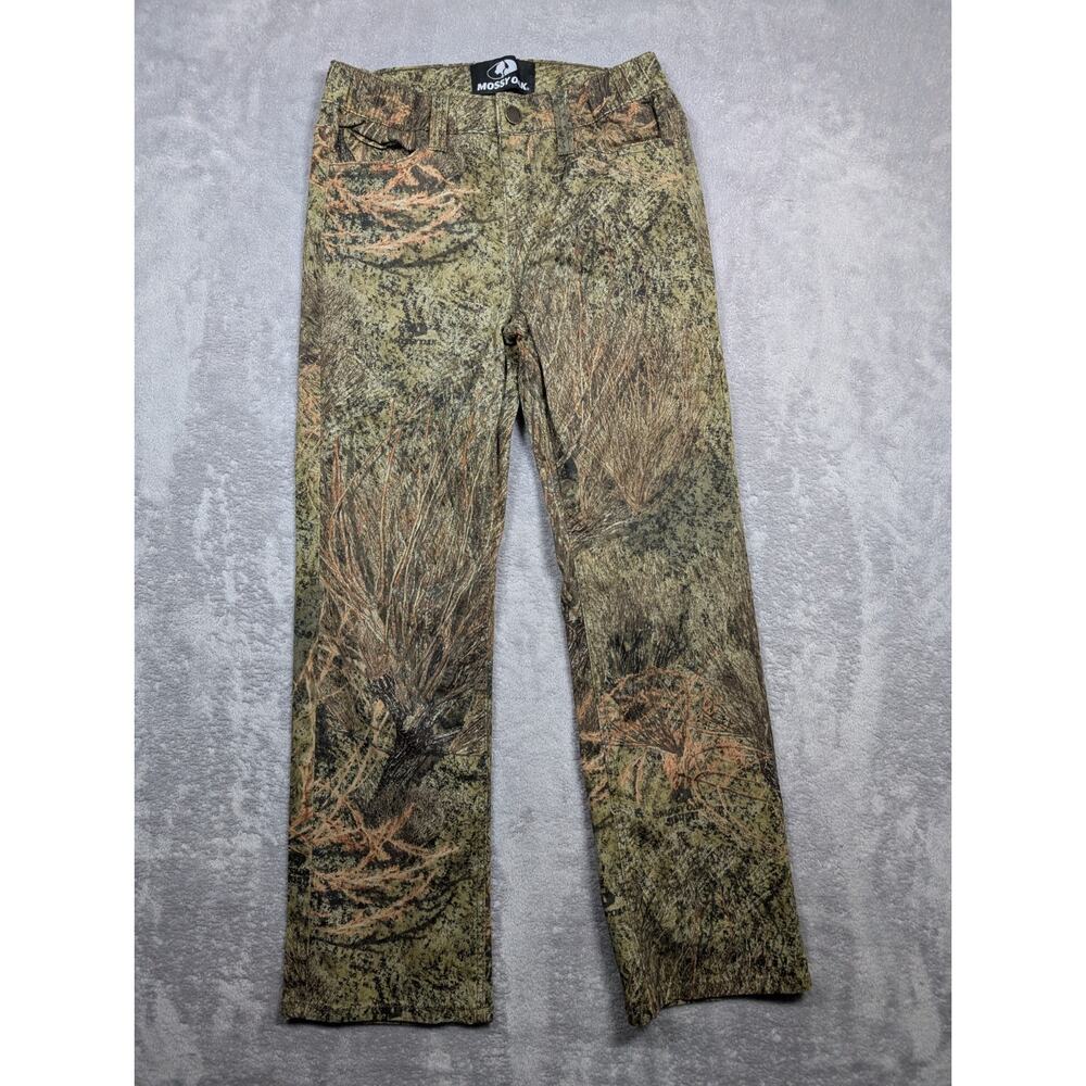 Mossy Oak Pants Boys Size Large Camouflage Outdoor Hunting Game Fishing